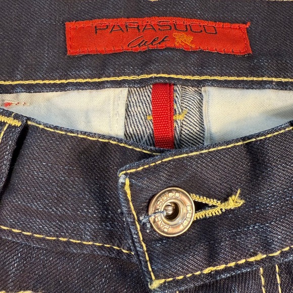 PARASUCO CULT PAUP013 Dark Wash Denim Jeans Women's Size 29‎ Made in Italy - Picture 11 of 14